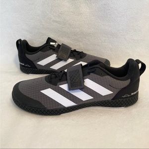 Adidas The Total Weightlifting Shoes Grey-Black GW6354 Size Men 10.5/ Women 11.5
